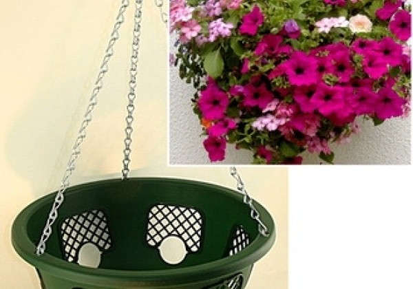 Iekarināmais pods 30 cm, zaļš