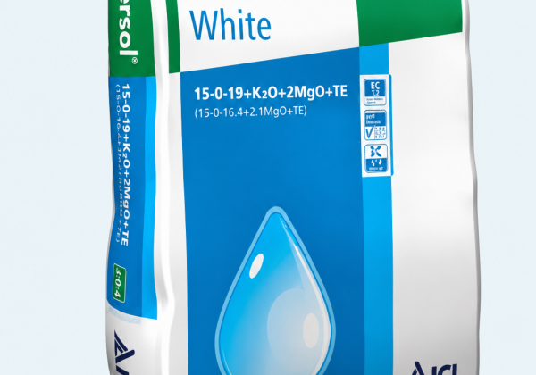 Universol® White
15–0–19 + 9 CaO + 2 MgO + TE