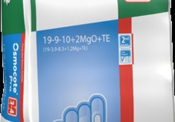 Osmocote® Pro (3-4M)
19-9-10+2MgO+TE