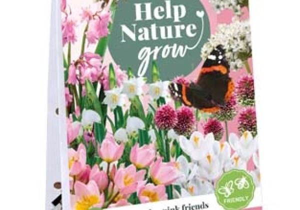 Sīpolpuķu maisījums Help Nature Grow - Pink Friends
