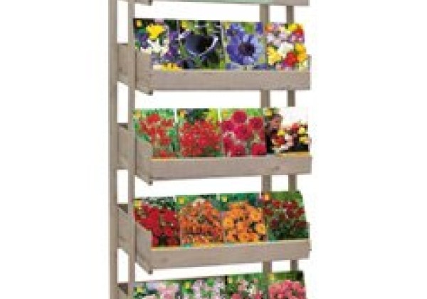 Sīpolpuķu maisījums Balcony & Terrrace (stends + 120 pakas)