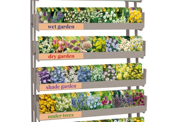 Sīpolpuķu maisījums Stends - A Bulb for Every Garden (48 x 5)