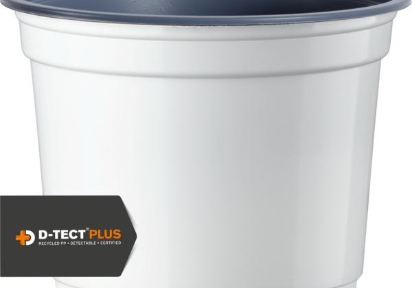 Puķu pods 10,5 cm L, balts