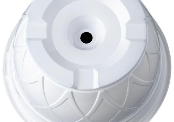 Iekarināmais pods 17 cm, balts