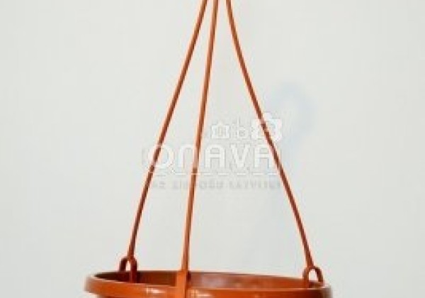 Iekarināmais pods Jacinta 19 cm, brūns (palete)