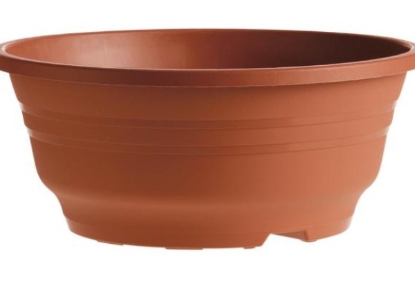 Bļodveida pods Vera 19 cm, brūns