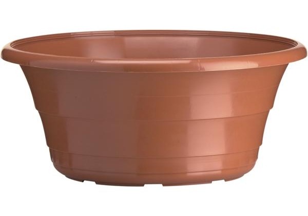Bļodveida pods Karina 23 cm, brūns