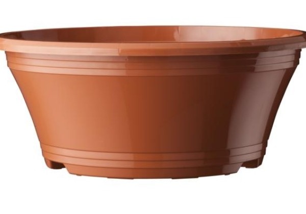 Bļodveida pods Lisa 23 cm, brūns