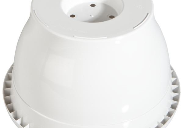 Iekarināmais pods Jacinta 25 cm, balts