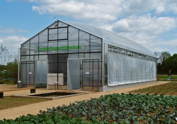 Dubultplēves termo siltumnīca 400 m2 ar montāžu