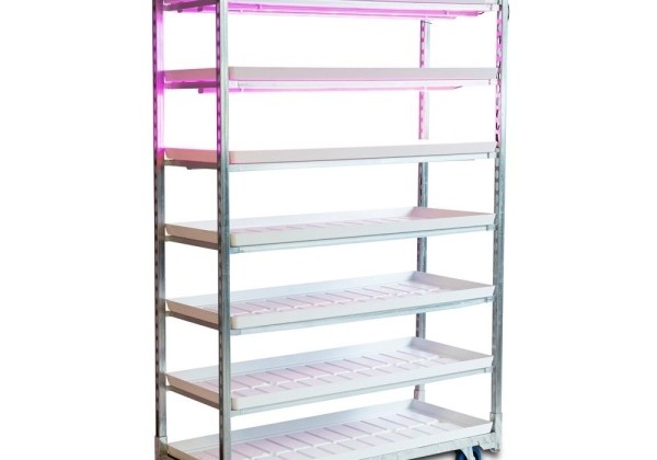 CC plaukts ar LED apgaismojumu