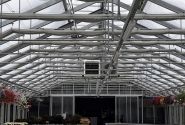 Energo/ēnošanas aizkari siltumnīcai 400 m² ar montāžu